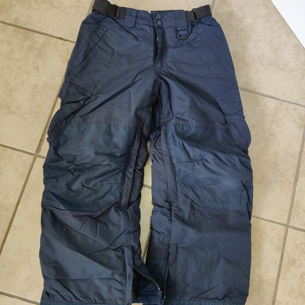Land's End youth size 7 navy snow pants